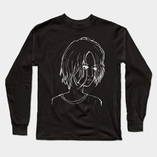 Portrait line art Long Sleeve T-Shirt